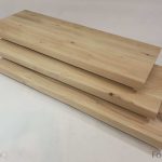 Holzüberzug zur Treppe - Eiche